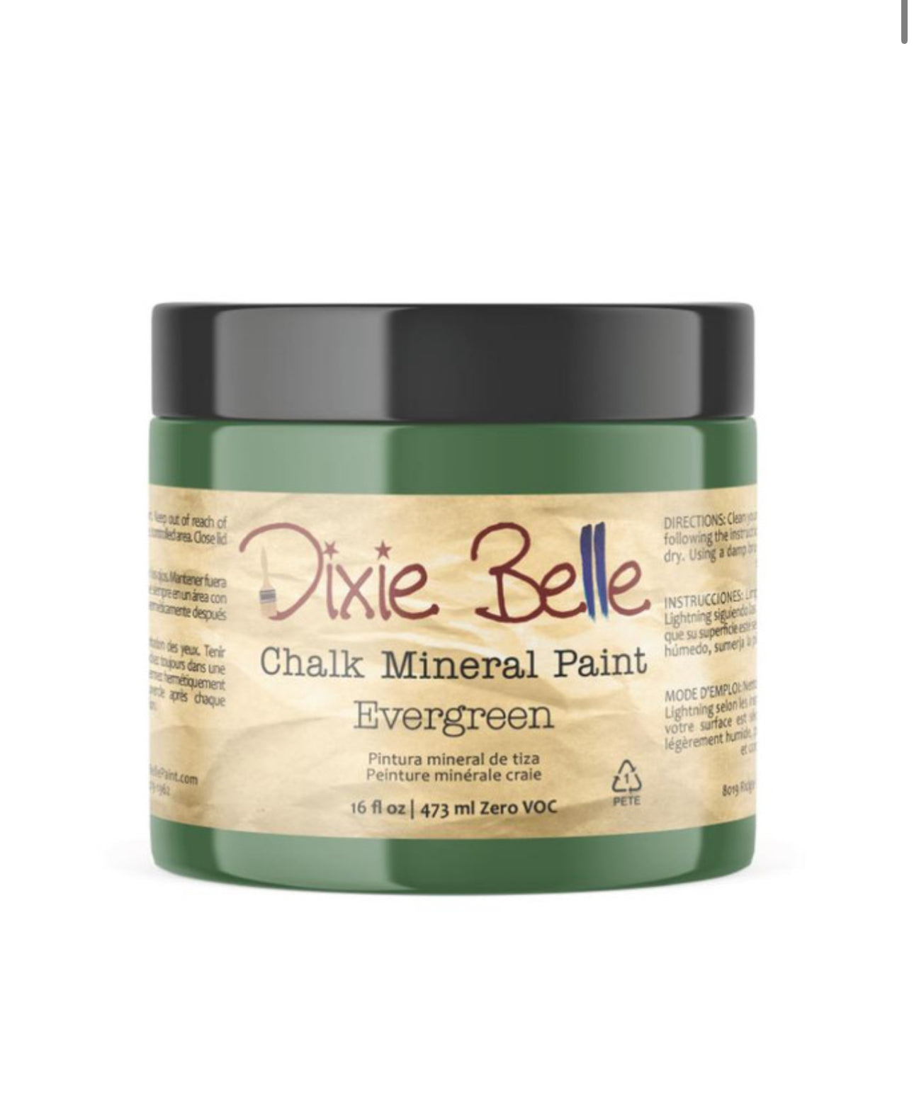 Dixie Belle Mineral Chalk Paint, Evergreen