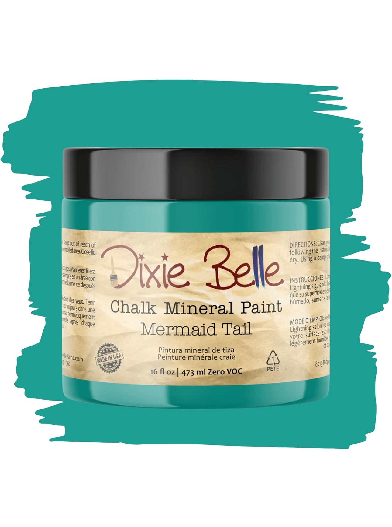 Dixie Belle Mineral Chalk Paint, Mermaid Tail