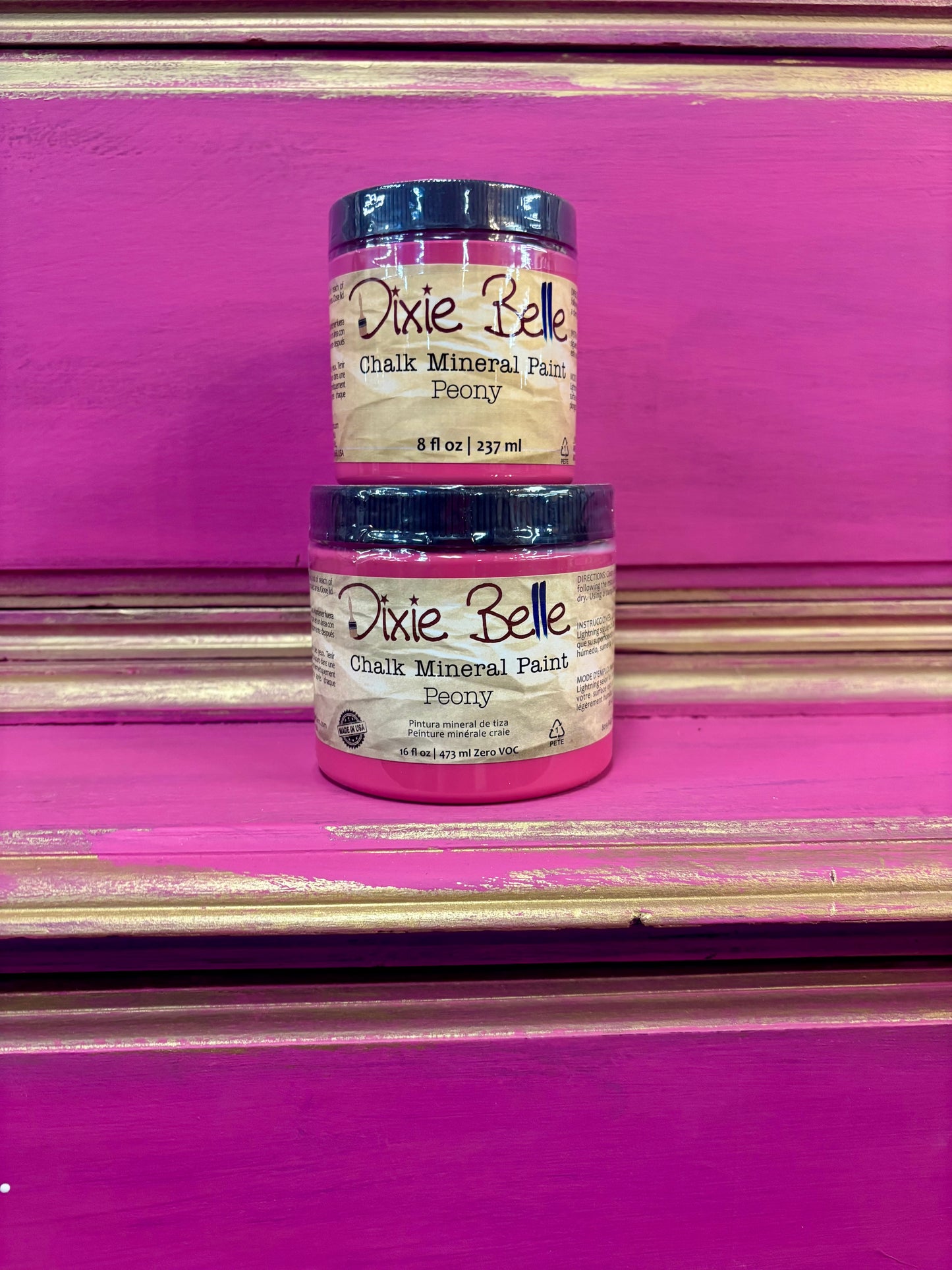 Dixie Belle Mineral Chalk Paint, Peony