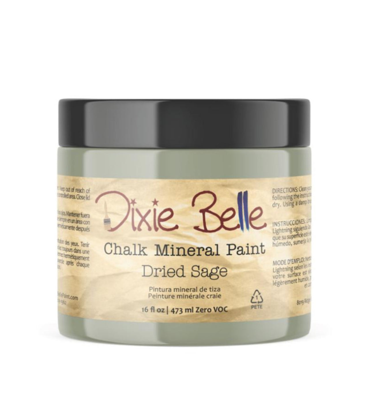 Dixie Belle Mineral Chalk Paint, Dried Sage