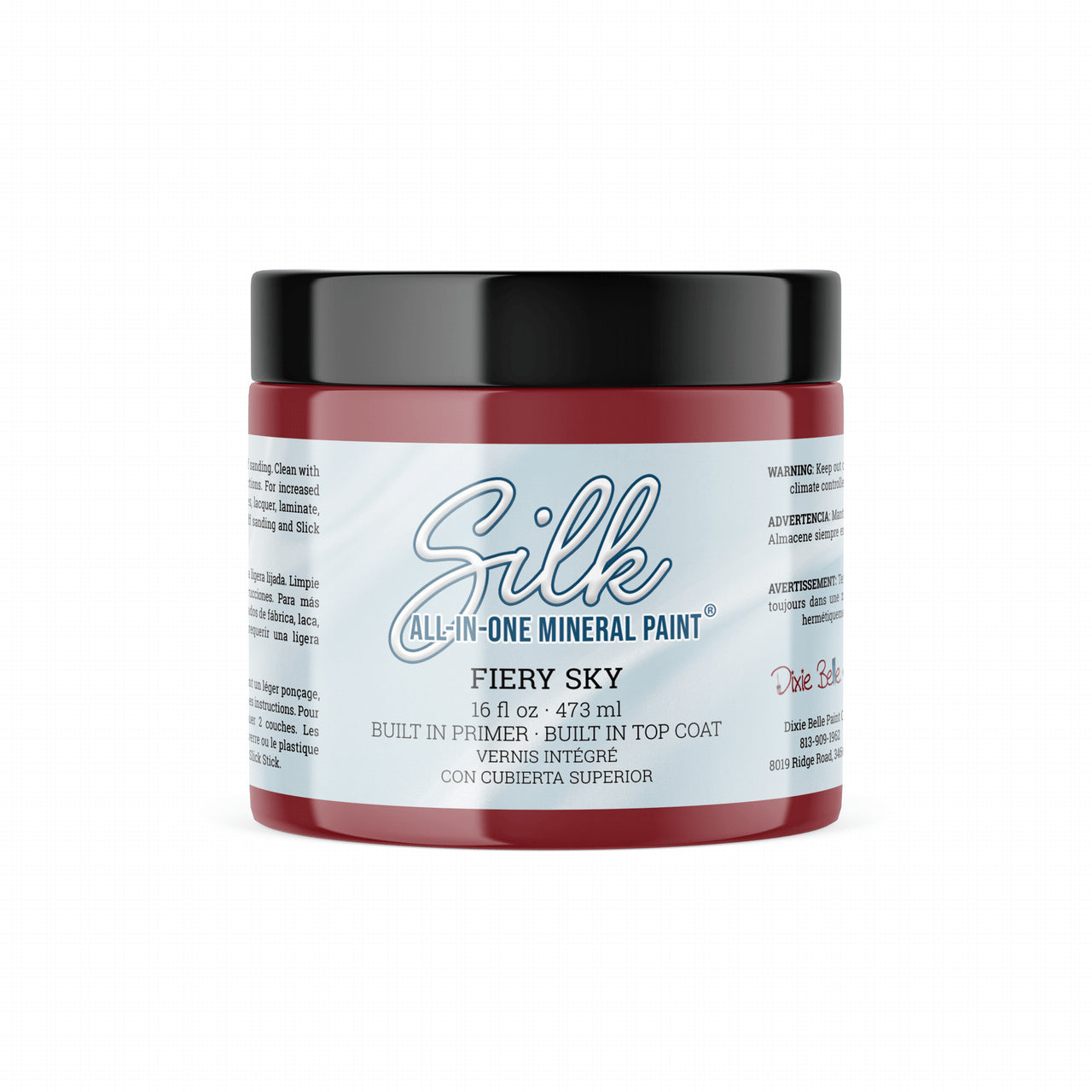 Fiery Sky Silk All-In-One Mineral Paint, 16 Fl Oz
