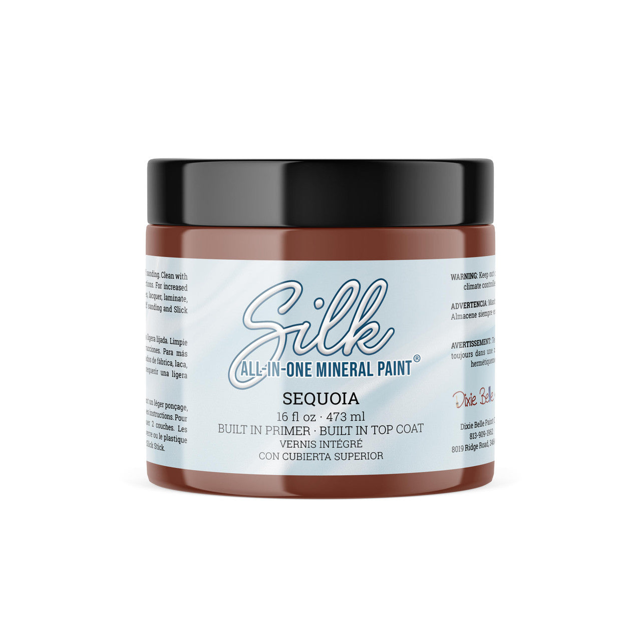 Sequoia Silk All-In-One Mineral Paint, 16 Fl Oz