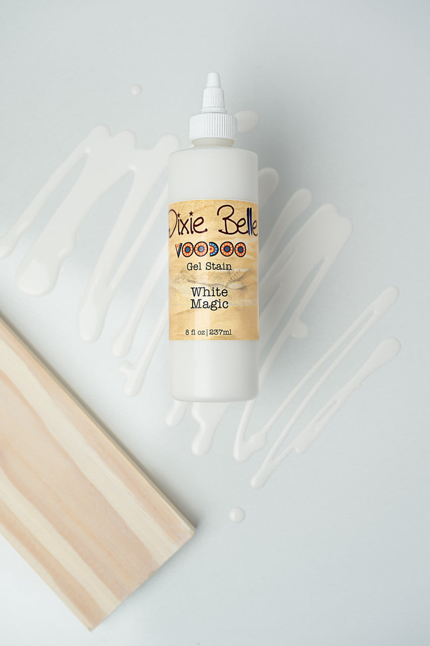 Dixie Belle VooDoo Gel Stain, White Magic, 8 Oz