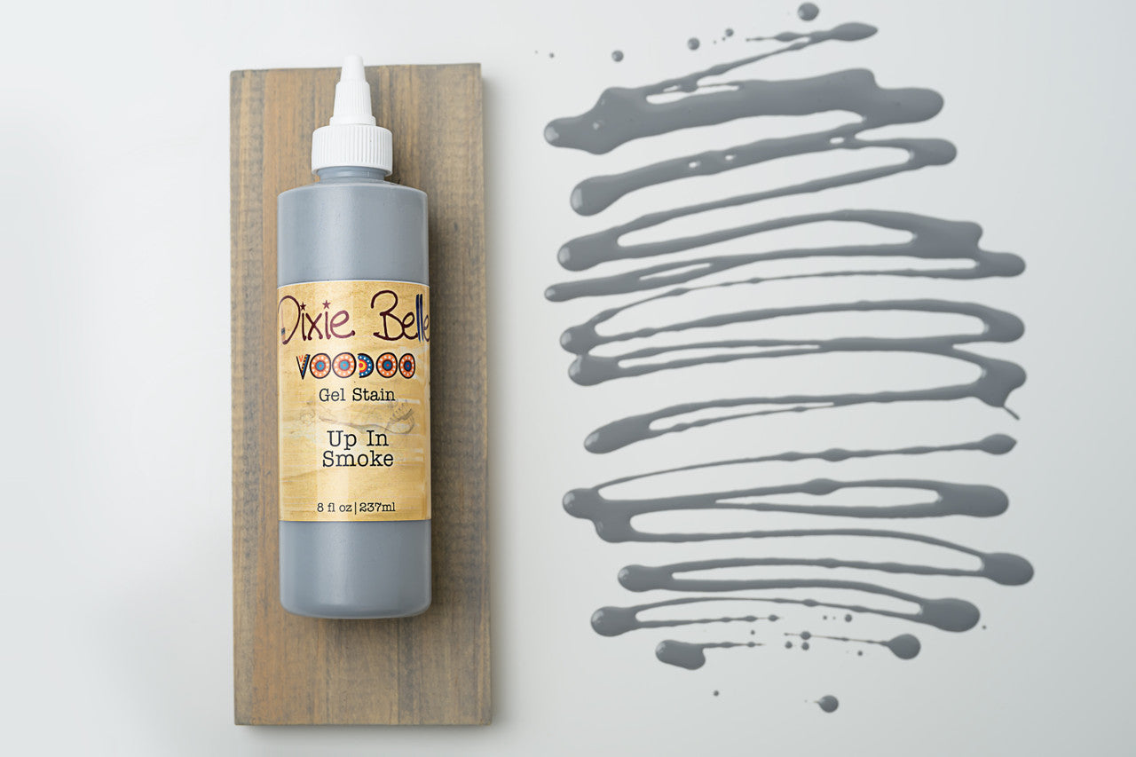 Dixie Belle VooDoo Gel Stain, Up In Smoke, 8 Oz