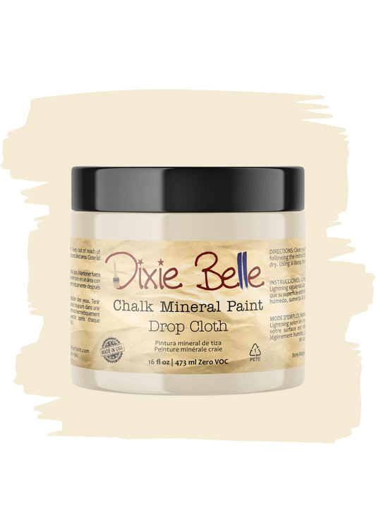 Dixie Belle Mineral Chalk Paint, Dropcloth, 16 Fl Oz